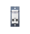 OSSMT-GDW - Sensor multitecnologia con interruptor no neutral blanco Leviton