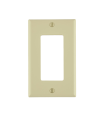 80401-0NI - Placa 1 unidad marfil Decora Leviton