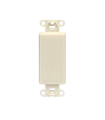 80414-00I - Inserto ciego  marfil (no incluye placa) Decora Leviton