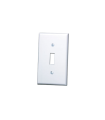 88001-000 - Placa para Interruptor de palanca o dimmer blanca Leviton