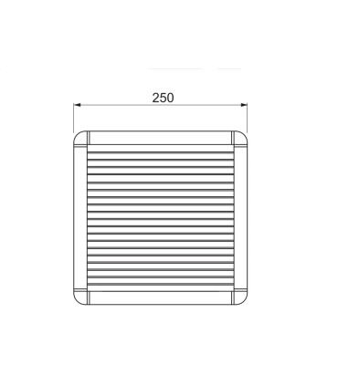 7F.50.8.120.4370 -Ventilador Con Filtro Uso Interno 120 Vca Tam 4 370 M3/H