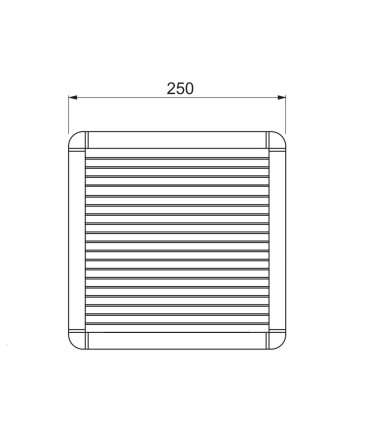 7F.80.8.120.4370 -Ventilador Con Filtro Flujo Inverso Uso Interno 120 Vca Tam 4 370 M3/H