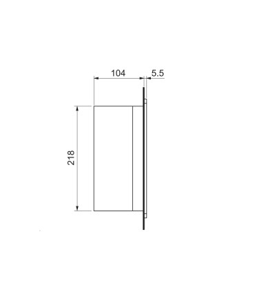 7F.80.8.120.4370 -Ventilador Con Filtro Flujo Inverso Uso Interno 120 Vca Tam 4 370 M3/H