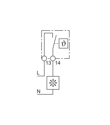 7T.81.0.000.2303 -Termostato Para Ventilador 1Na Finder