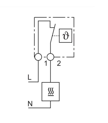 7T.91.0.000.2403 -Termostato Nc Desconectar La Calefaccion