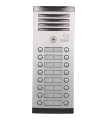 TNK-16 - Frente de edificio 16 botones, Sistema de Interfon Intec