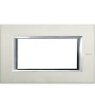 HA4804XC - Placa De Aluminio En Forma Rectangular Color Aluminio Pulido 4 Mod.