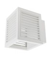 1028-LED/BL - Luminario para muro led 12W IP54 acabado blanco