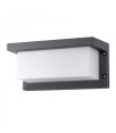 2009-E27/GF - Luminario p/muro interior aluminio 60W 100-240V~50-60hz E-2 Grafito