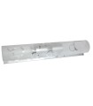 3112 - Luminario barra para muro cristal decorado 2l cristal decorado