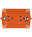 L4188IG - Toma De Corriente Duplex Tierra Aislada 15 A  127 V (Color Naranja)