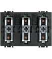 L4652/3 - Comando Triple  Para El Mando  De Tres Funciones Living Light 2  Modulo.