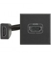 HS4284 - Conector Hmdi 2 Módulos