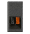 HS4294 - Conector Para Bocina 1 Modulo Color Gris Oscuro