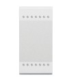 N4911N - Cubretecla 2 Funciones Color Blanco 1 Modulo Living Ligight