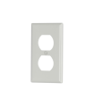 5132W - Placa para receptáculo dúplex nylon Blanco EATON