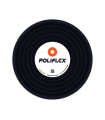 P-RLN 10-100 - Poliducto en rollo negro automotriz 1/4" ranurado 100 metros  Poliflex